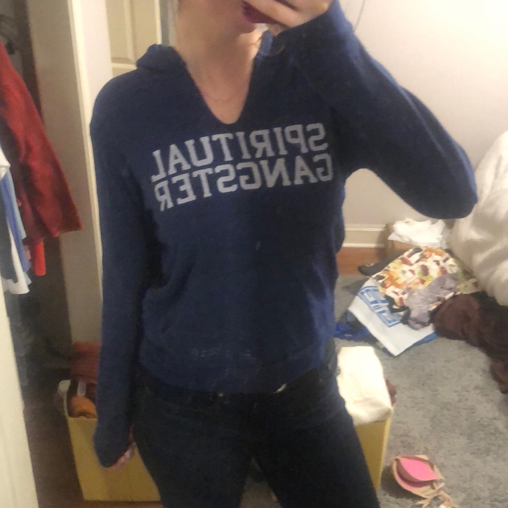 Spiritual Gangster sweatshirt!